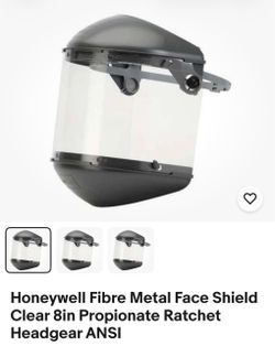 Honeywell Fibre Metal Face Shield
