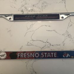 Fresno State 2008 NCAA National Champions Plate Cover