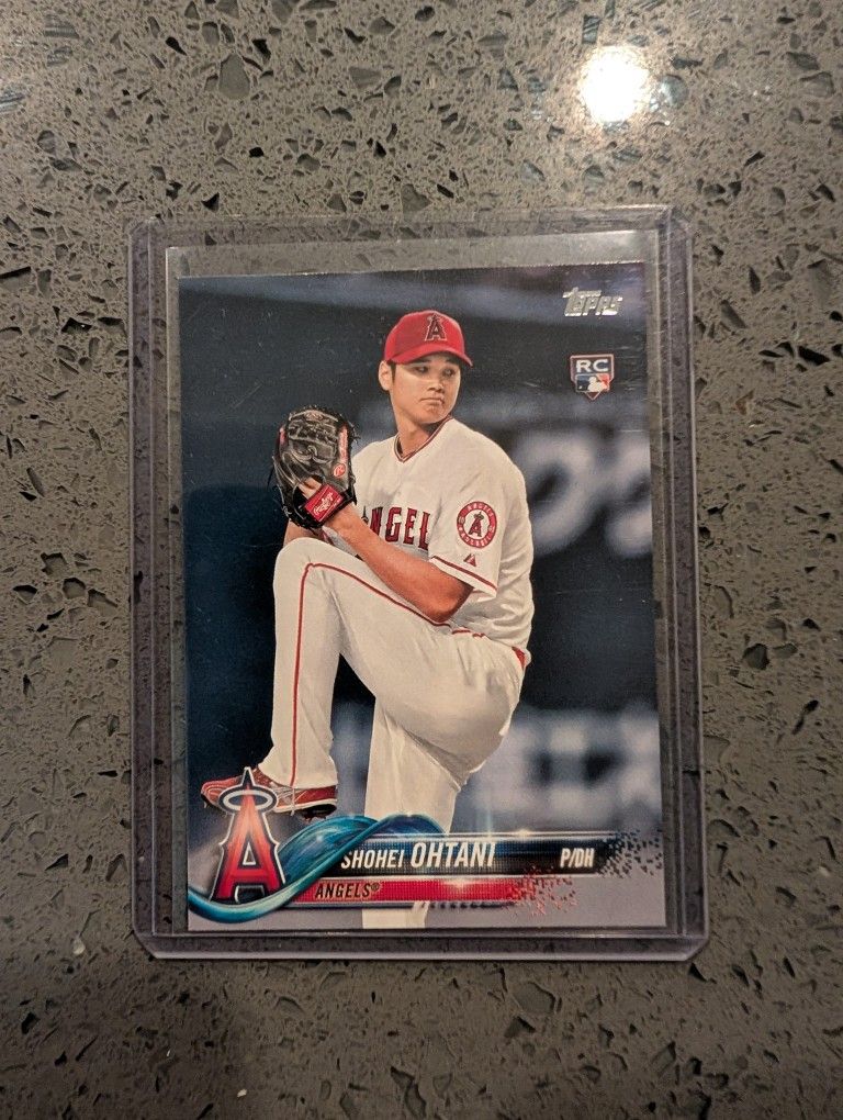 Shohei Ohtani Rc Topps Base Pitching