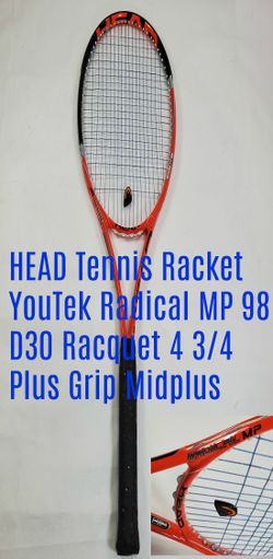 Head Tennis Racket YouTek Radical MP 4 3/4 Plus Grip Midsize