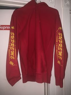 Supreme Rose Sleeve Hoodie