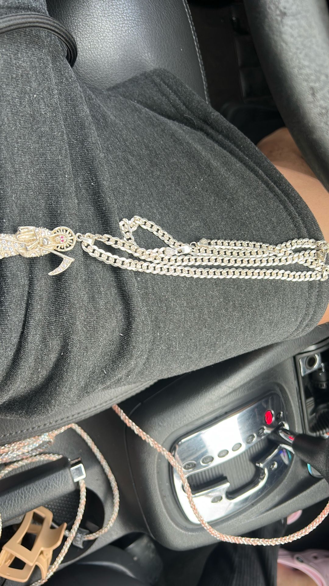 Silver Santa Muerte