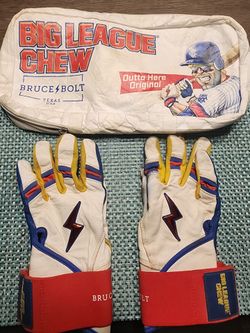Bride bolt big league chew batting gloves YXL