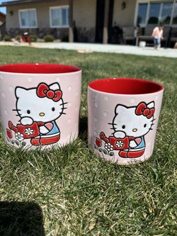 Hello Kitty Planters