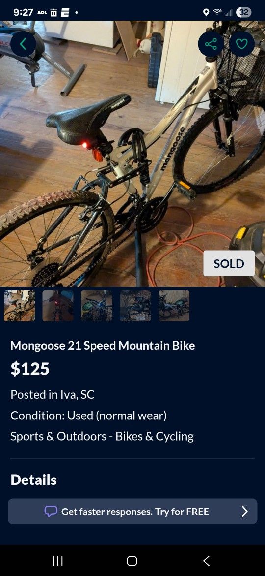 Mongoose 21 Speed
