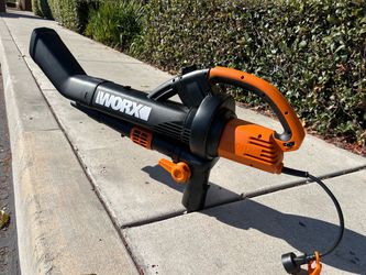WORX WG509 heavy duty blower mulcher