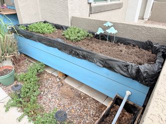 LARGE 9’ 4” Raised Garden Bed with SIP Self-Watering System + Premium Organic Soil