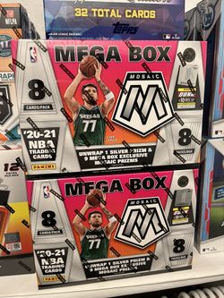 2020-21 Mosaic NBA Mega Box