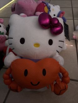 Sanrio Hello Kitty 13 Plush Zodiac Cancer Star Crab Sign with Tag