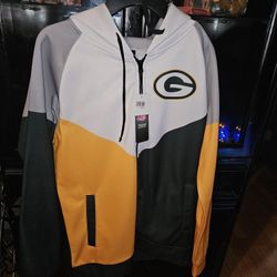 Brand New With Tage Never Worn Green Bay Packers Hoodie