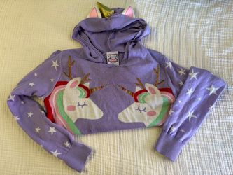 NEW Unicorn Sweater Youth XL