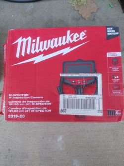Milwaukee M- Spector 4 ft. Inspection Sewer Camera Scope