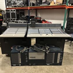 Avid (digidesign) Dshow Console W/stage Racks + FOH Rack