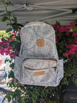Mandala Print Backpack