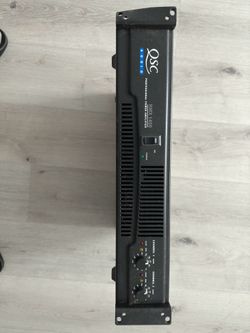 QSC RMX 1450 2 Channel Professional Power Amplifier w/Cables
