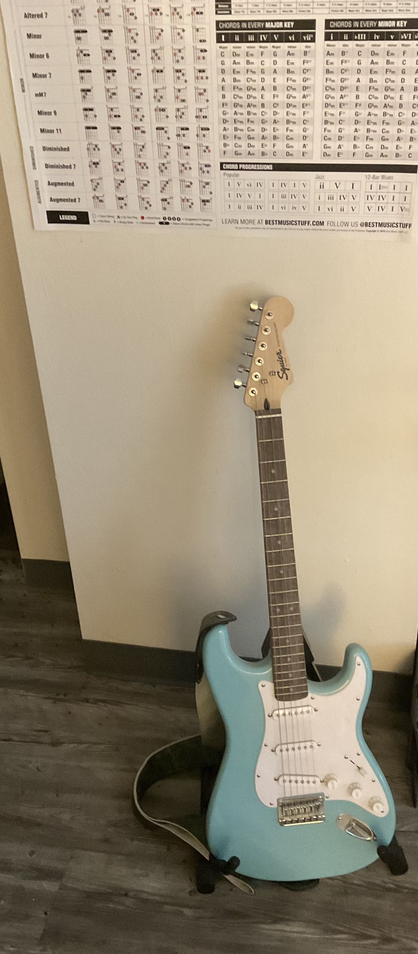 Fender Squire guitar