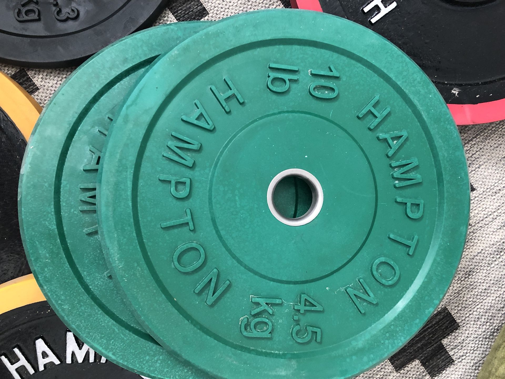 Bumper Plate Set for Sale in Tempe, AZ OfferUp
