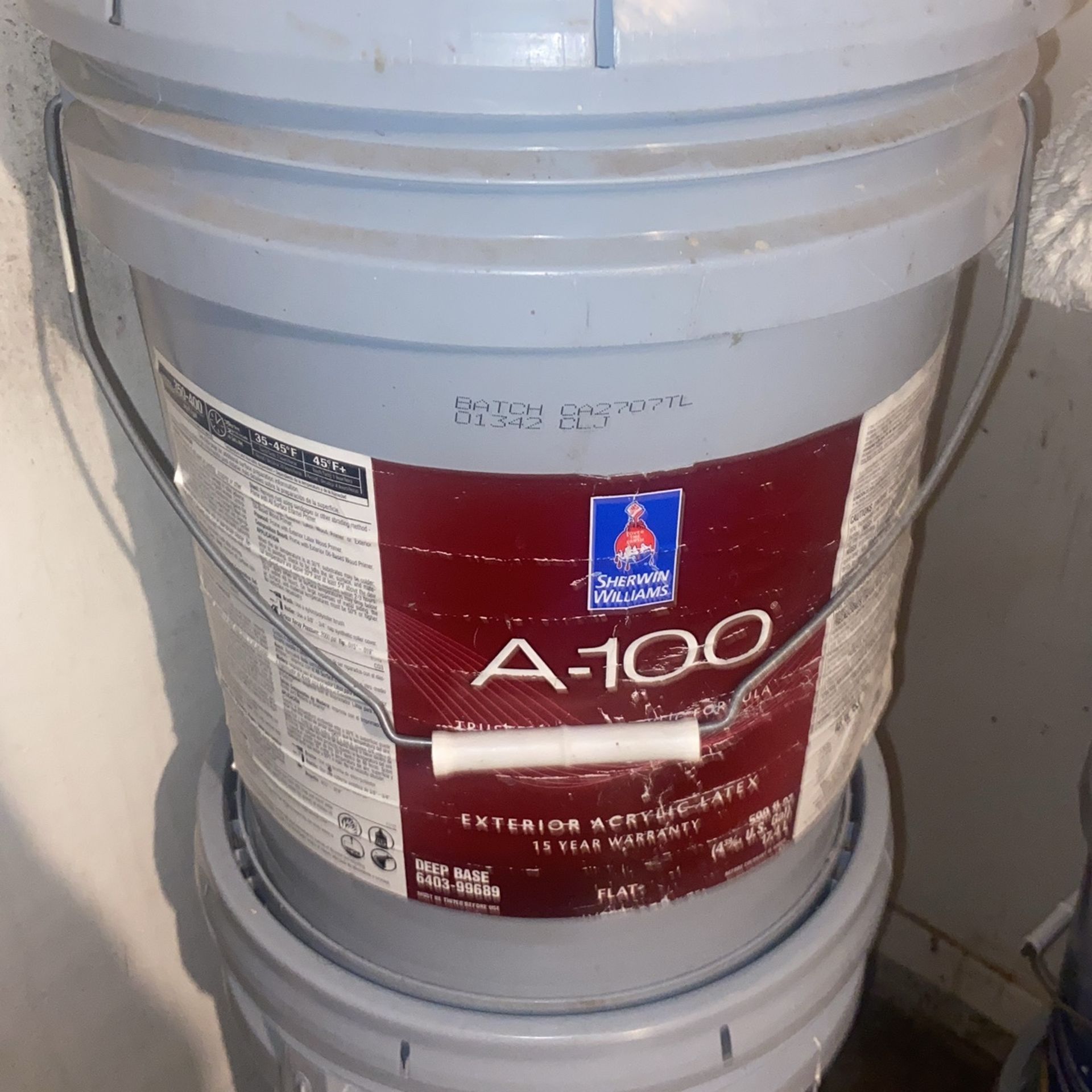 Light Brown exterior paint 5 gallons