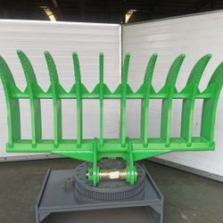 Excavator Volvo EC 140 Land Clearance Rake 67” inches Width