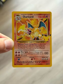 Charizard Celebrations 25th Anniversary