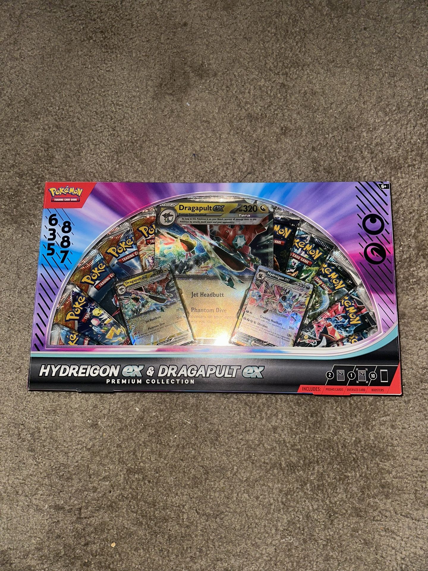 Hydreigon and Dragapult EX Collection