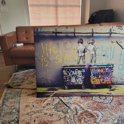 Life Is Short Artwork 48x32