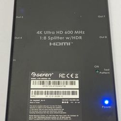 GEFEN Model  GTB-UHD600-18S. (#1075)