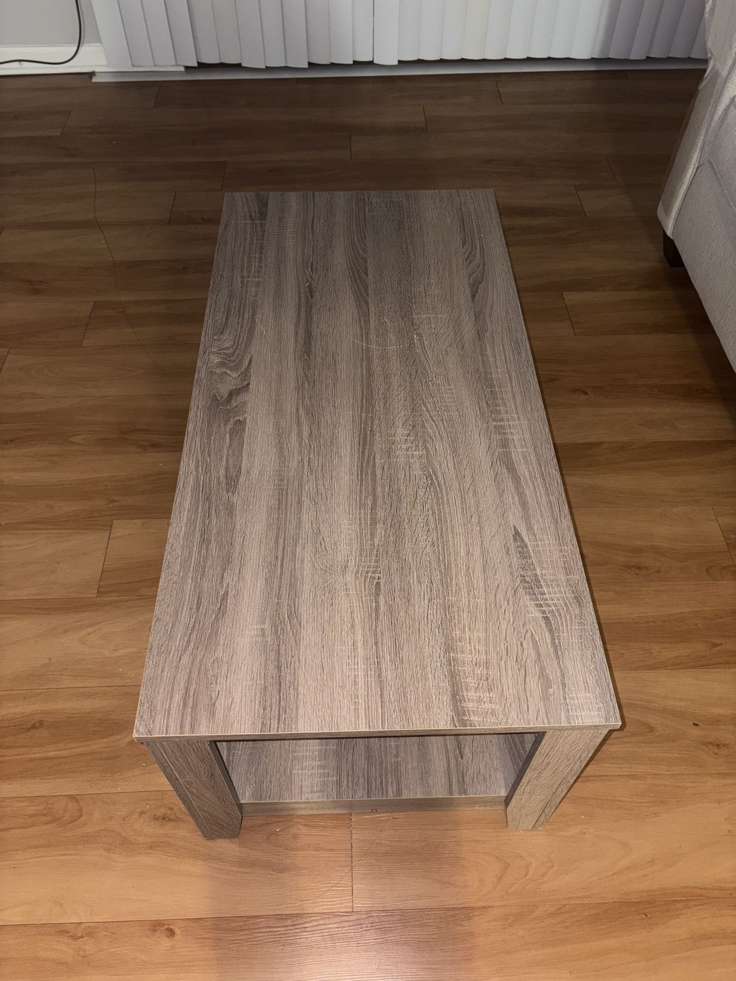 Ash Wood Coffee Table
