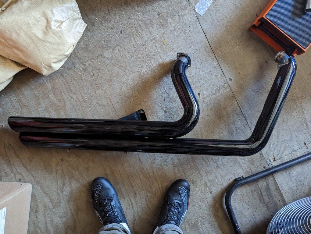 Python Exhaust 99-05 Harley-Davidson SuperGlide Dyna FXD