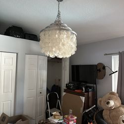 Capiz Shell Chandelier