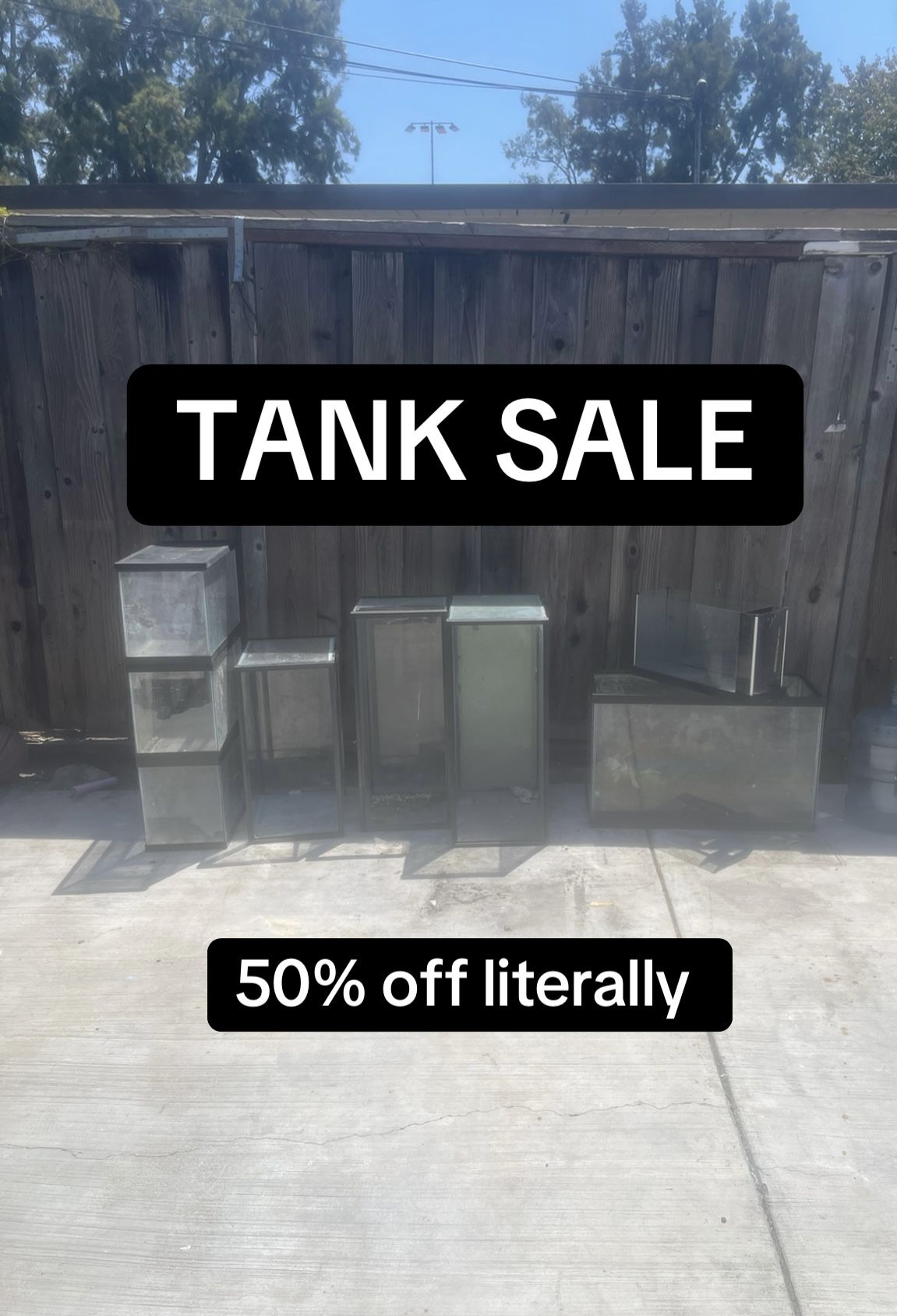 TANK SALE