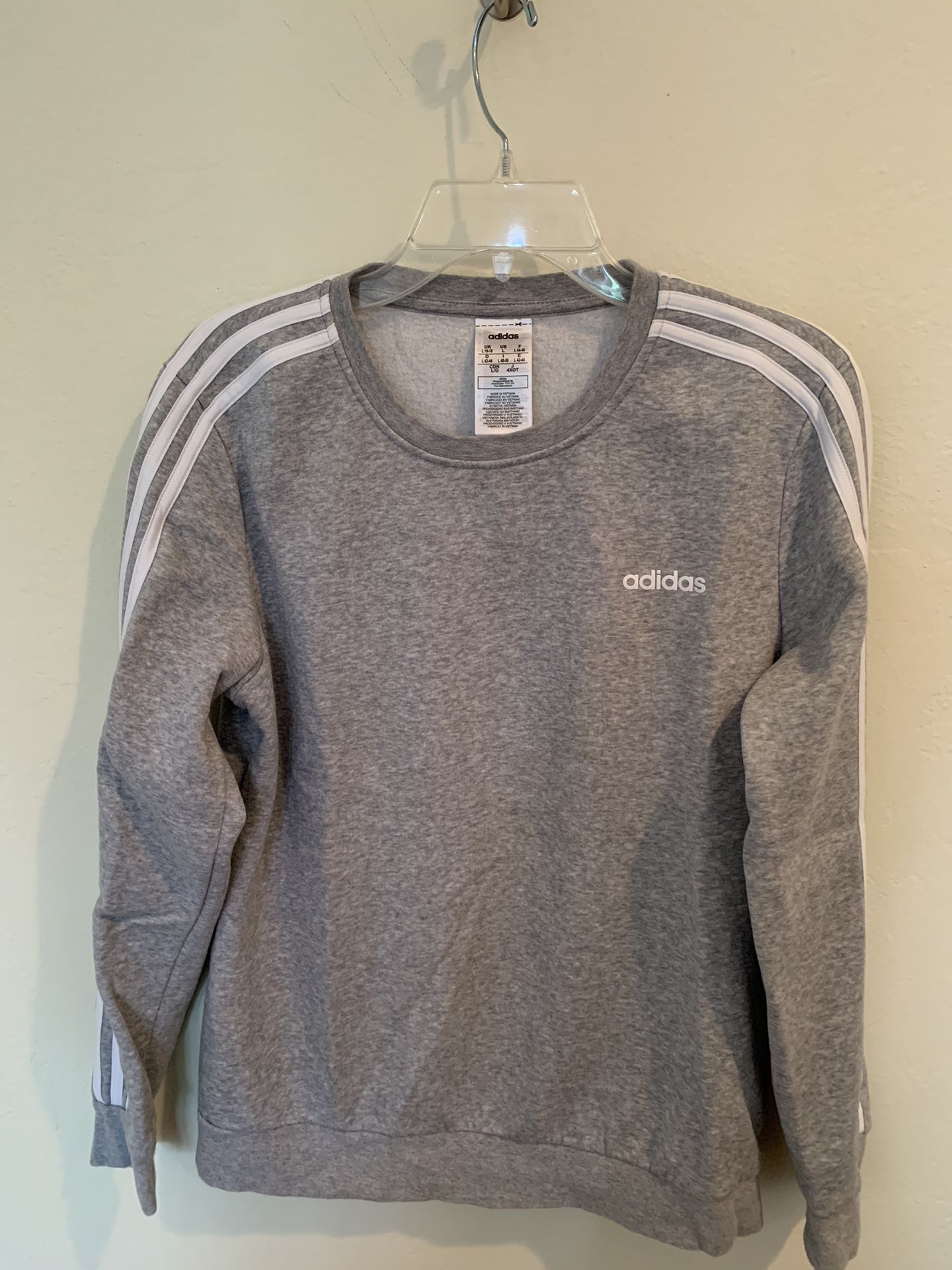 Women’s Adidas Light Grey Sweater