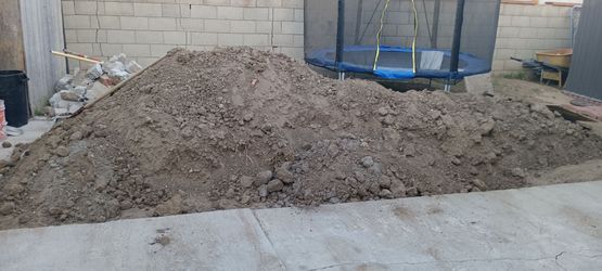 Tierra limpia para rellenar
