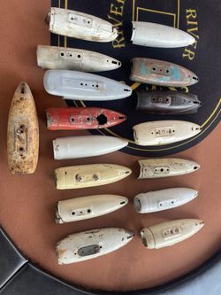 Lot Of Vintage Delta Torpedo Fender Lights 