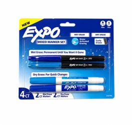 EXPO mixed marker kit (pack 6)