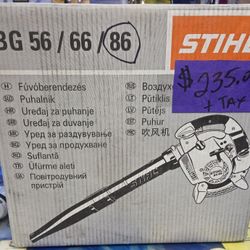 BRAND NEW.   STIHL BG86. HANDHELD LEAF BLOWER