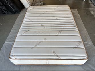 Full-size mattress and frame