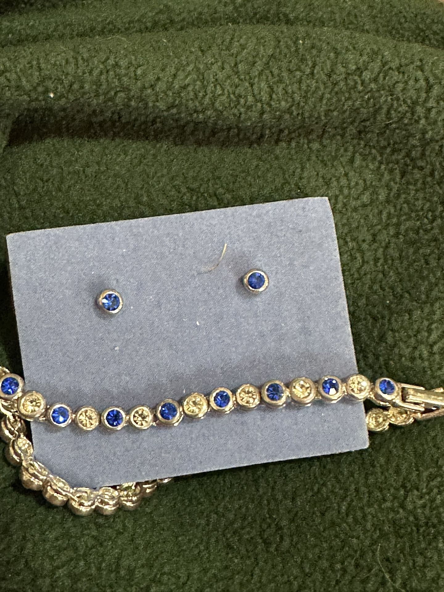 Bracelet And Earrings Set