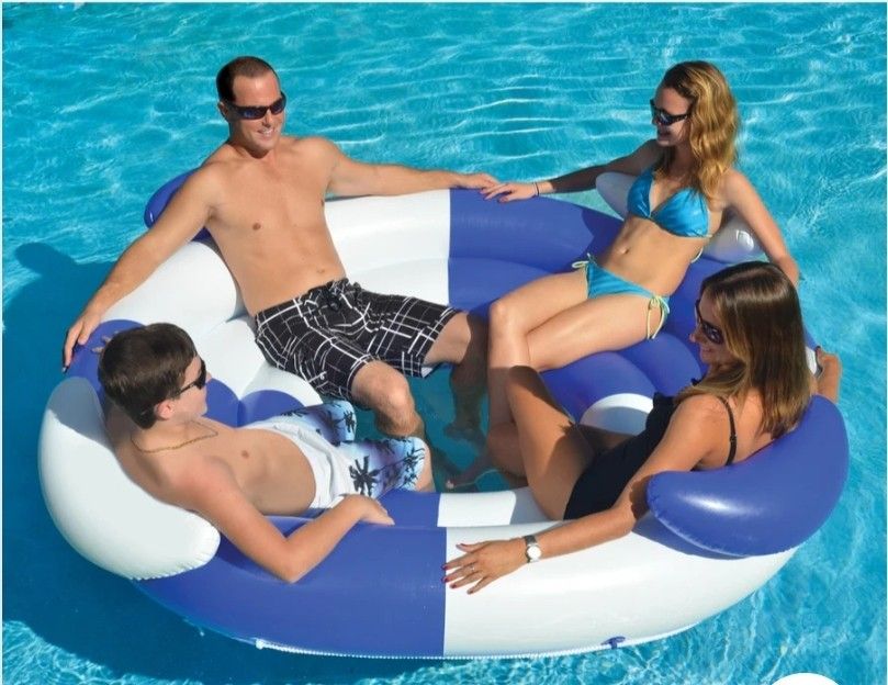 Swimline family Island 4 people Super Lounge