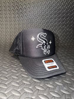 Custom Iced Out Chicago White Sox SnapBack Hat