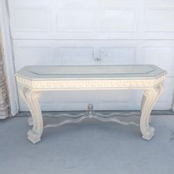 Antique French Console ~ Entryway Table 64x22x32Antique French Console ~ Entryway Table 64x22x32