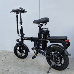 ENGWE O14, Shaft Drive Design (chainless) Mini Folding E-Bike for Adults Teens 14" Fat Tire 400W 15.6Ah Battery Max 20mph 50Miles Electric Bike 