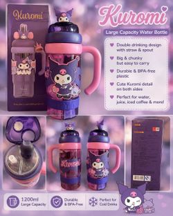 Kuromi bottle