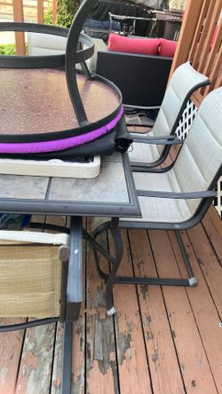 Outdoor table!