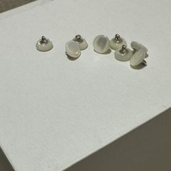 Mother of Pearl Buttons With Loop Cord