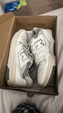 550 New Balances White/Grey