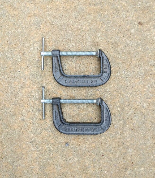 Craftsman 3" C Clamps