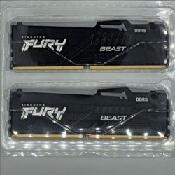 16GB (2x8GB) Kingston Fury Beast RGB DDR5 6000MT/s CL30 (MISLABELED PAIR)