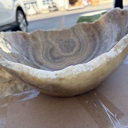 ONYX RAW EDGE BOWL