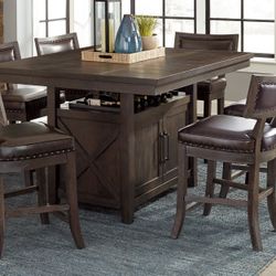 7 piece dinning room table